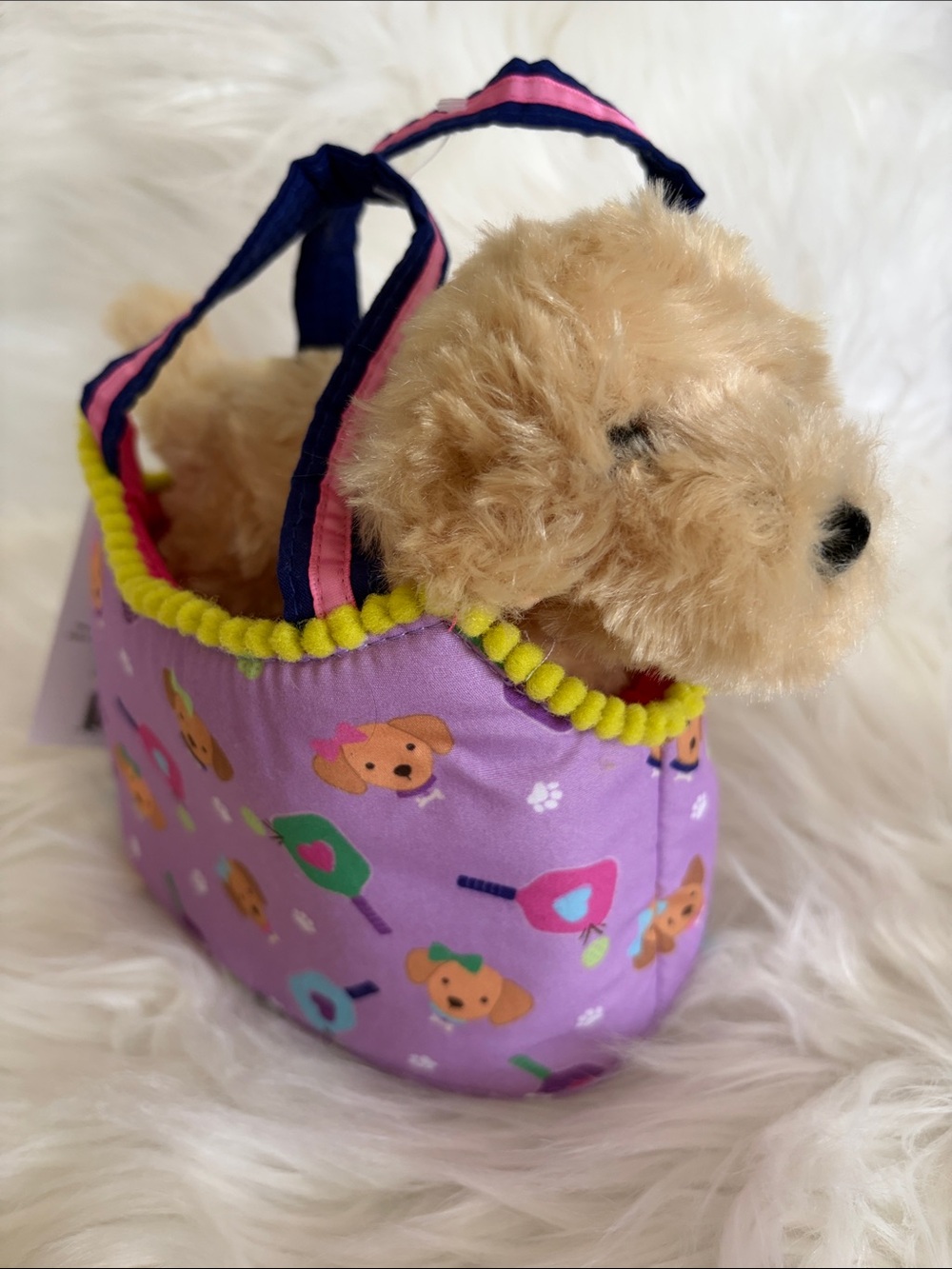 Douglas Pickle Ball Pup Golden Retriever Sassy Sak NWT